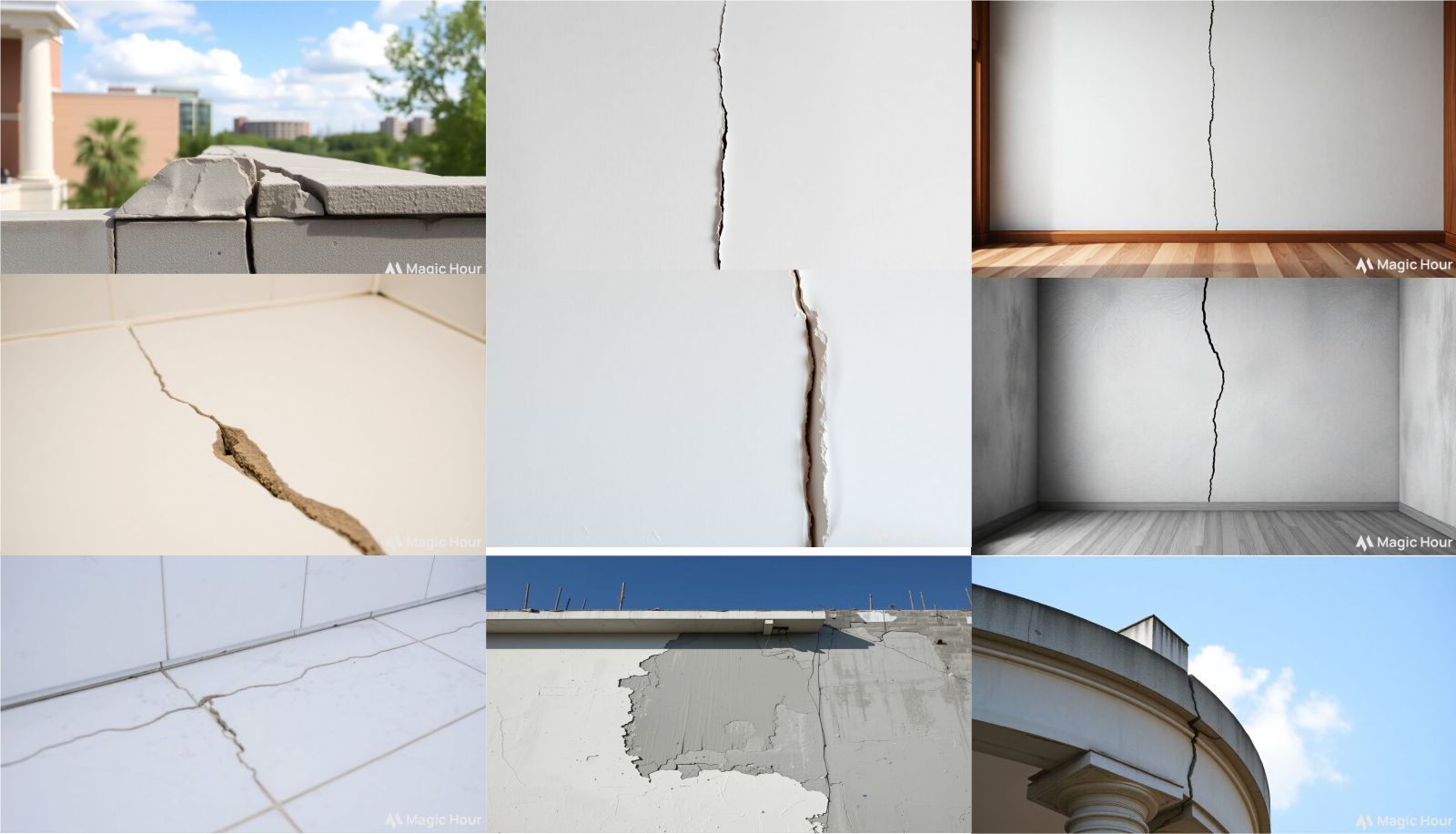 small cracks